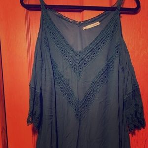 Maurices teal dress